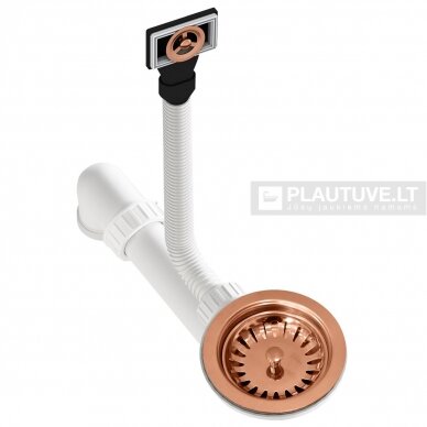 Plautuvės ventilis  AQF-001V Copper